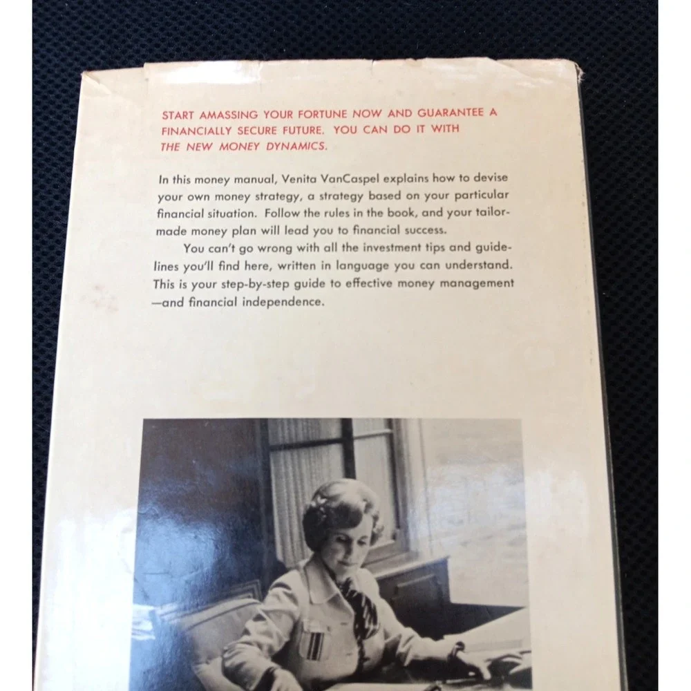 The Power of Money Dynamics   Venita VanCaspel 1978, Vintage Hardcover, Prentic.